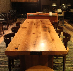 Reclaimed Oak Communal Table