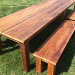 rustic reclaimed douglas fir farmhouse table