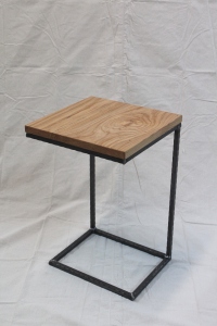 reclaimed oak end table natural OSMO oil