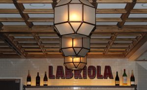 Labriola classic coffers suspended wood ceiling system reclaimed mixed species t&g plank floor natural oil finish