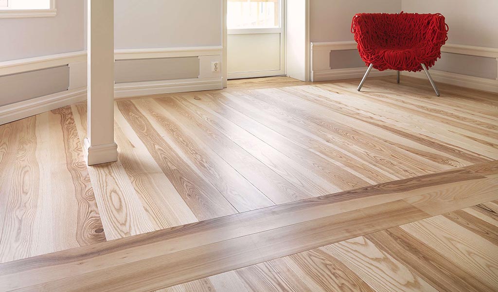 Ash solid hardwood flooring