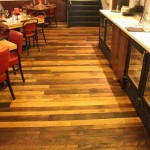 Labriola reclaimed plank floor